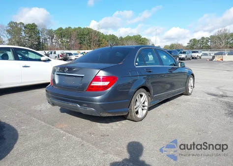 2014 Mercedes-Benz C 250 Sport from USA, damaged, VIN WDDGF4HBXEG233110